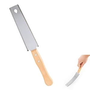 Xcdmj Japanische Feinsäge Zweischneidig Holzsäge