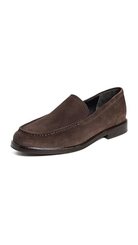 Vince Men's Rafael Suede Loafers, Cocoa Brown, 10 Medium US