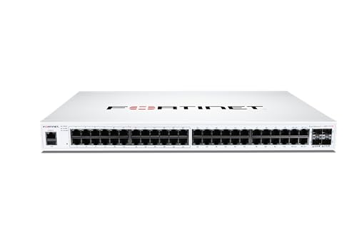 Image of Fortinet FortiSwitch - 148F-POE L2+ Management Switch with 370W PoE (FS-148F-POE)