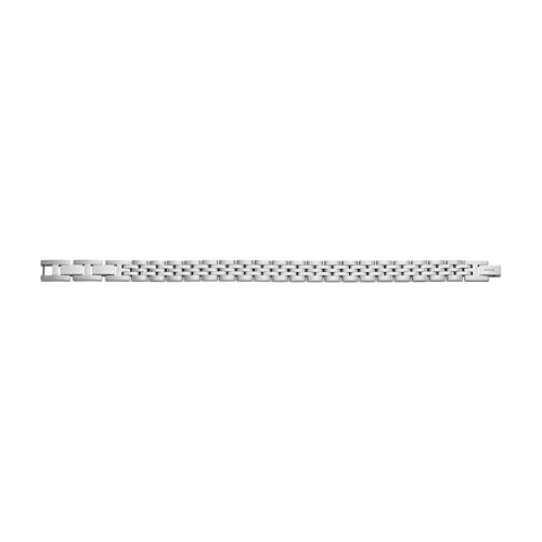 Image of Fossil Men's Plated Stainless Steel Engravable Personalized Gift ID, Chain or Cuff Bracelet for Men