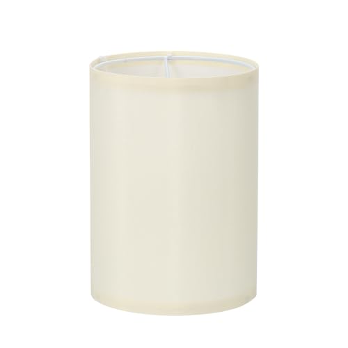 VIAPUICE Small Drum Linen Lampshade 5.5"x 5.5" x 7.9"-Beige