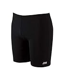 Zoggs Jungen Cottesloe Mid Jammer Badehose, Black, 14-15