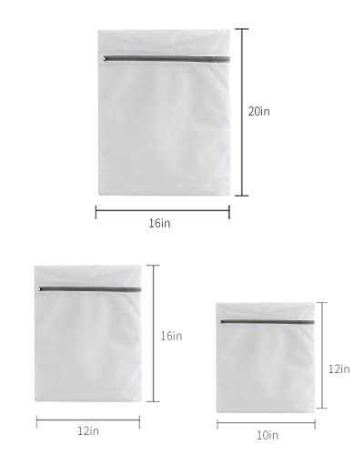 Qinzin Lingerie Bags For Washing Delicates,Small Fine Mesh Laundry Bags,3Pcs thumb #1