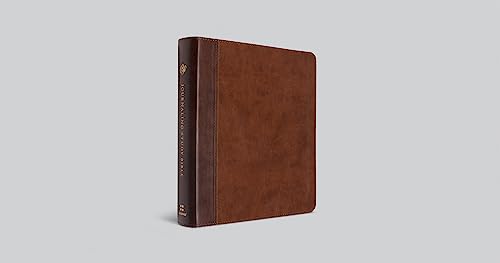 ESV Journaling Study Bible (Trutone, Brown/Chestnut, Timeless Design): English Standard Version, Bro