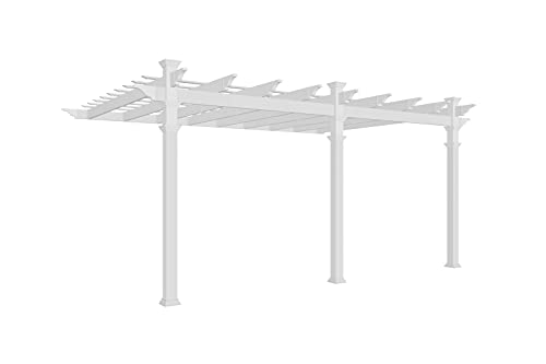 vita-Valencia-12-x-16-Attached-Vinyl-Pergola vita Valencia 12 x 16 Attached Vinyl Pergola