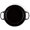 Le Creuset Signature Cast Iron Round Casserole, 30 cm - Matte Black Licorice