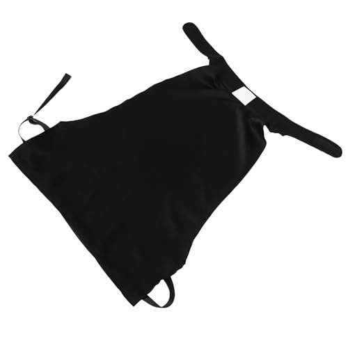 Cuello clerical rabat negro UPKOCH cuello desmontable de poliéster para ropa litúrgica formal