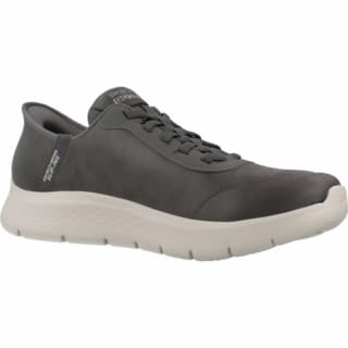 Skechers Go Walk Mens Skechers Hands Free Slip-ins: Go Walk Flex - Smooth Motion Sneaker, Gray,8.5