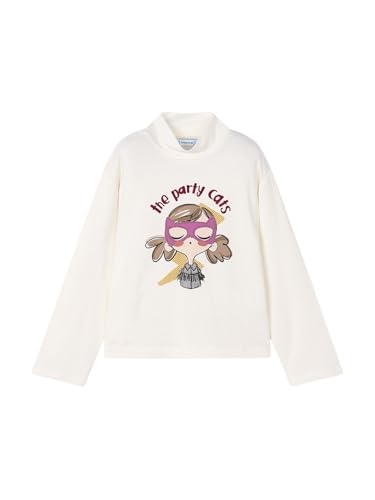 Mayoral Viscose Turtleneck for Girls Cream