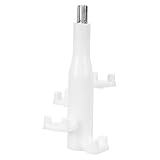 Toddmomy ミートグラインダー交換用シャフト 2Lフードチョッパー用プラスチックドライブシャフト 金属製防音アタッチメント 家庭用肉挽き機