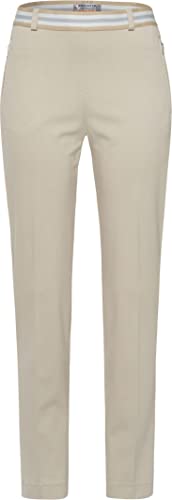 Raphaela by Brax Damen Lillyth Cool Summer Jersey Hose, Ecru, 36W / 32L EU