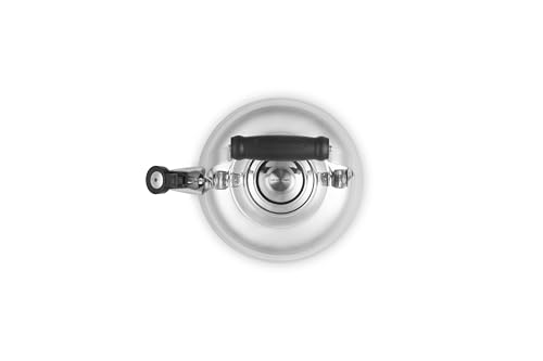Image of Le Creuset Enamel On Steel Whistling Tea Kettle, 1.7 qt., Stainless Steel