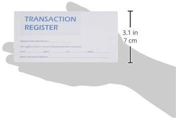 Personal Checkbook Registers, Set Of 10, 2023-2024-2025 Calendars, Made In Usa #TOP4
