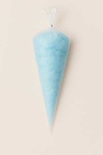 Zuckerwatte | Blaue Zipfelmützen Zuckerwatte im Poly-Spitzbeutel 70g | Heidelbeergeschmack – Bild 3