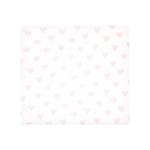 Image of Hudson Baby Unisex Baby Cotton Flannel Receiving Blankets Bundle, Pink Gray Elephant, One Size