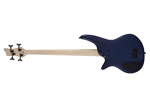 Jackson JS Series Spectra Bass JS3Q, Amber Blue Burst, Laurel Fingerboard - Thumbnail 6