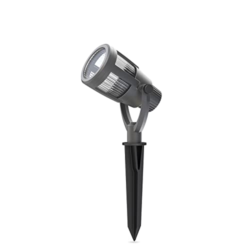 Malibu Low Voltage Landscape Light 7.5W Led Spotlight 12V Outdoor Lighting 330 Lumen 3000K Warm White Floodlight With Connector And Spike Stake For Outdoor Use 8418-2606-01 #TOP12