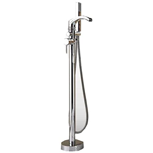 Mitigeur de baignoire autoportant cascade pour un remplissage rapide avec douchette