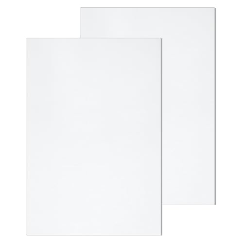 QUARKZMAN 2 Pack Láminas De Acrílico 11x14 Pulgadas, 0.1' De Grosor Láminas De Plástico Transparente Tablero De Acrílico Para Manualidades De Pared cuadros De Fotos, Proyectos De Arte