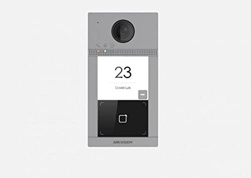 Hikvision DS-KV8213-WME1 - Videoportero de metal con cámara HD de 2 MP