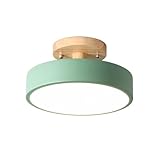 Photo Gallery moderna plafoniera rotonda semi-incassata, lampada da soffitto a led in legno con paralume in acrilico for plafoniere da cucina e camera da letto.(green) Photo Gallery moderna plafoniera rotonda semi-incassata, lampada da soffitto a led in legno con paralume in acrilico for plafoniere da cucina e camera da letto.(green)