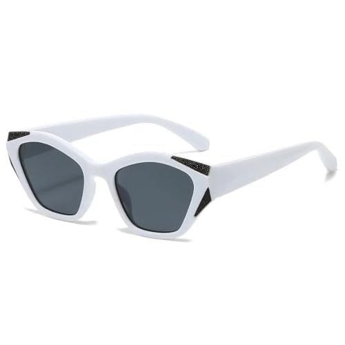 Petites lunettes de soleil œil-de-chat rétro et tendance homme femme luxe