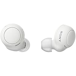 Holyhigh Auriculares Sony WF-C500 - Auriculares ´´True Wireless´´, Hasta 20 horas de autonomía con funda de carga, Compatible con Voice Assistant, Micrófono incorporado para llamadas telefónicas, Conexión Bluetooth, Blanco