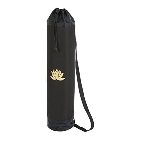 Yoga Studio Lotus Yoga Mat Bag - Perfect For Standard to Extra Thick Yoga Mats Cover