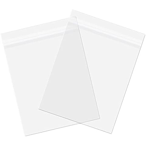 AUEAR 11" x 14" (100 Pack) Clear Plastic Sleeves - Acid Free 1.6mil Crystal Resealable Bags -Fit for 11x14 Prints, Photos, Documents, Clothing, T-Shirt Cover