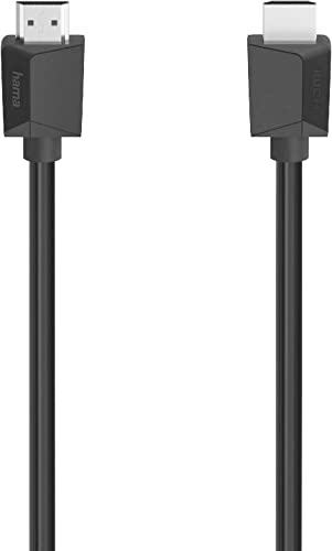 Hama | Cable HDMI High Speed (Cable HDMI High Speed, Ultra HD 4k, Ethernet, 3m) Negro