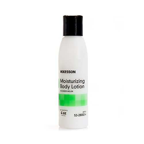 McKesson Hand and Body Lotion for Fragile Skin - Moisturizes Dry, Cracked Skin - Cucumber Melon Scent, 4 oz, 1 Count - image 4