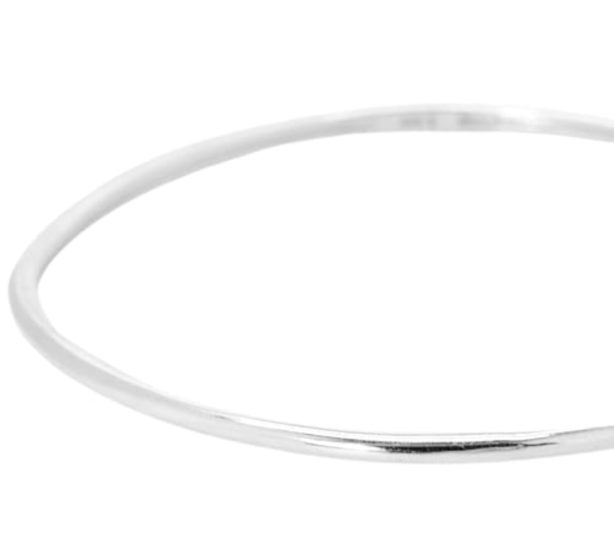Women's 925 Silver Eternity Bangle, Timeless Design
