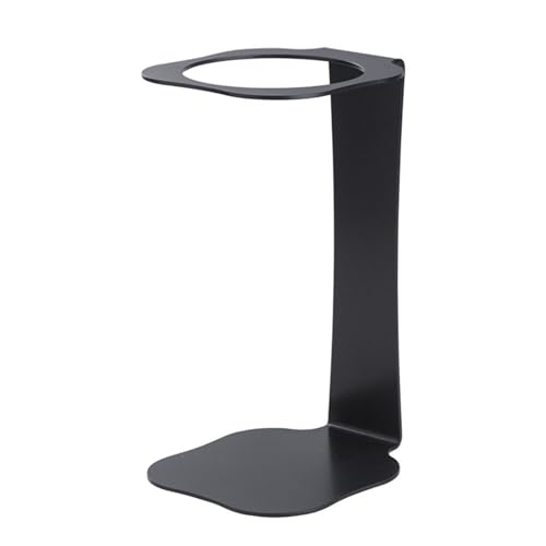 QOXEZY Soporte de goteo para cafetera hecha a mano, soporte de filtro de hierro con 8 cm de diámetro, compatible con la mayoría de tazas de filtro, diseño ligero y resistente