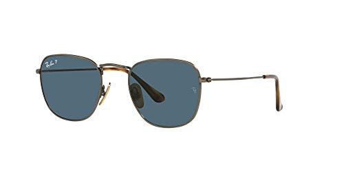 Image of Ray-Ban mens Rb8157 Frank Titanium Square Sunglasses