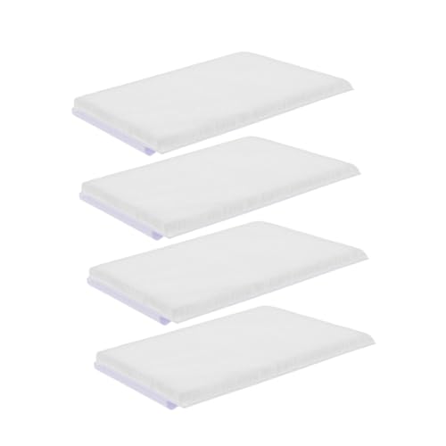 SOIMISS 4Pcs Paint Edger Replacement Pads Multifunctional Edge Painting Tool for Walls and Ceilings Compatible with Paint Edgers for Latex Paint Edge Work