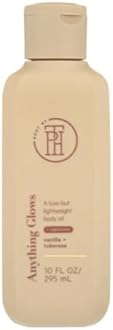 B~ ODY by T~P~H Anything Glows Body Oil for Dry Skin for Women & Men, 10 oz (Pack of 1)
