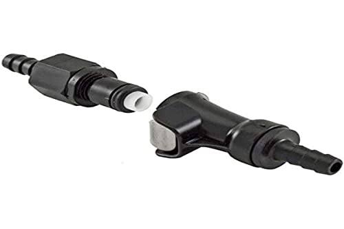 BENZINSCHLAUCH KUPPLUNG 5MM 6MM SCHNELLKUPPLUNG MOTORRAD MOPED RASENMÄHER MOTORSÄGE KETTENSÄGE TRAKTOR LKW MOFA MOPED