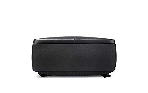 Mochila em Couro Legítimo William Polo a Prova D'água para Notebooks até 14 Polegadas Modelo Unique