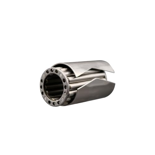 Stainless Steel Roller Bearing with Split Outer Race for Industrial Caster Wheels - 3/4 Inch Inside Diameter x 1-3/16 Inch Outside Diameter x 1-7/8 Inch Length - Service Caster Brand