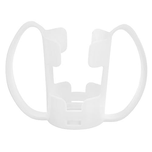 CALLARON Taza de agua de taza maternidad colgador tazas taza de lactancia para pacientes encamados manija de la taza para beber taza para beber resistente a derrames el plastico blanco