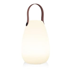 Smartwares LED-Tischlampe - Warmweißes oder farbiges Licht - 50 lm - Kabellos, wiederaufladbar - Innen- oder Außenbereich - OOO-50002