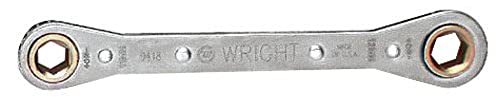 Wright Tool 9419 12 Point Reversible Ratcheting Box Wrench, 13mm x 14mm