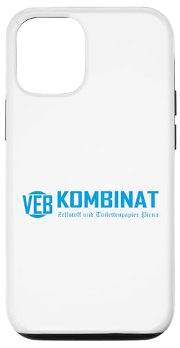 VEB Kombinat Zellstoff und Toilettenpapier Pirna DDR Hülle für iPhone 12/12 Pro