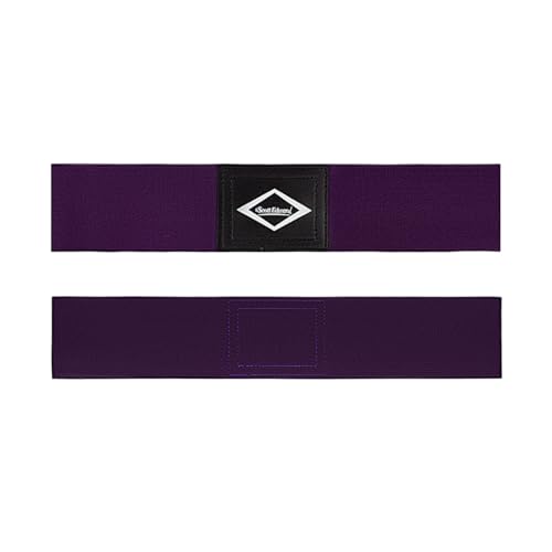 Image of Scott Edward Golf Swing Aids Pro Power Band Wrist Brace Smooth and Connect-Easy Correct Training Swing Gesture Alignment Practice Tool for Golf Beginners (Purple Arm Band)