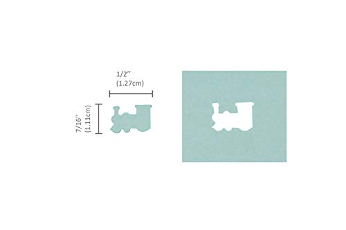 BiraBira Train Punch, 5/8 inch for Paper Crafting Scrapbooking image 5