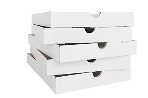 Pappschubladen Kallax Regal für Regaleinsatz - Pappkisten Papierboxen Faltboxen fürs Home Office, Arbeitszimmer, Bastelzimmer 5er Set Cover