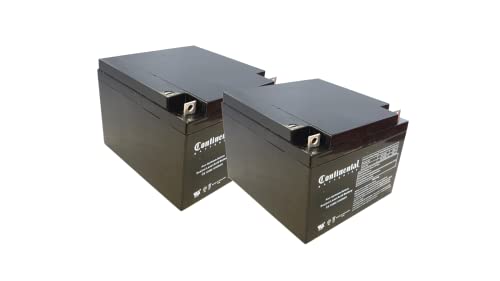 Levo LCM 25 Amp 12V 26AH Wheelchair Batteries (Replacement), Set of 2