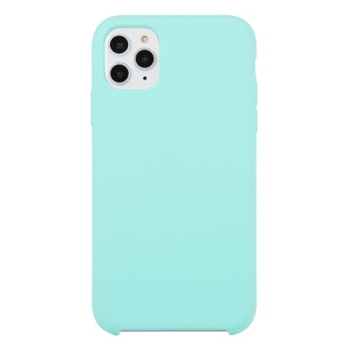 tecmac for iPhone 11 Pro Max Solid Color Solid Silicone Shockproof Case (Bihai)