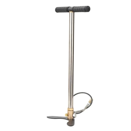 BeeMech 3 Stage Stirrup Charger PCP Hand Pump Gas Filter Pressure Gauge Air Gun Rifle Airrifle 4500psi Air Gun Rifle Seal Folding
