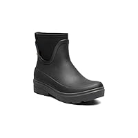BOGS Wellies Womens Black Hazel Chelsea Waterproof Wellington Ankle Boots - 7 UK 41 EU